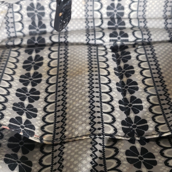 Vera Bradley Black Satchel - Picture 7 of 10